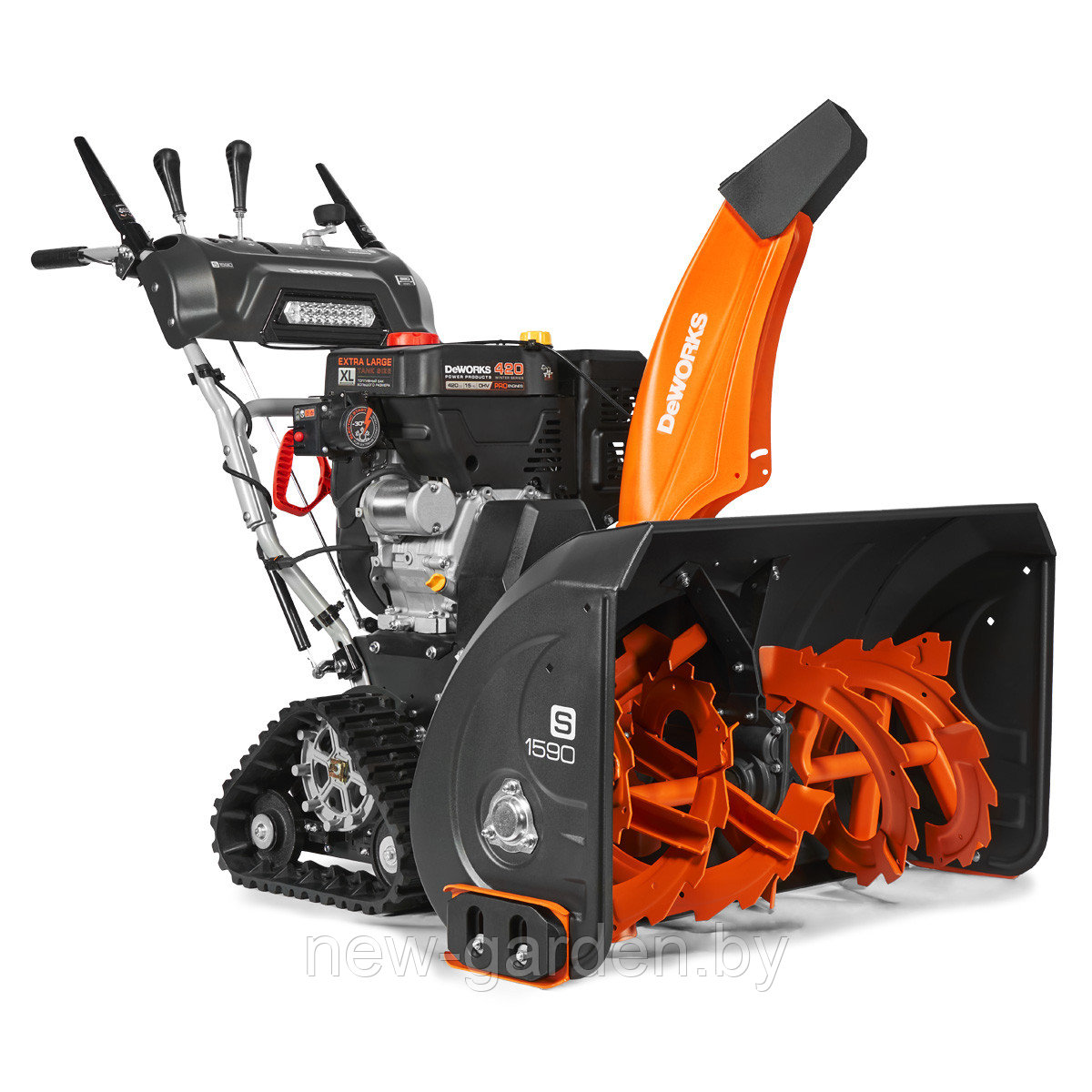 Снегоуборщик бензиновый DeWORKS S 1590, фото 1