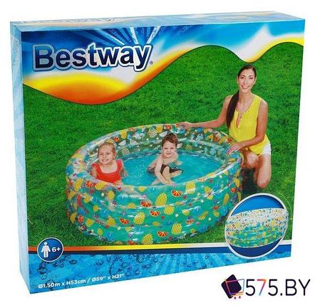 Надувной бассейн Bestway Тропические фрукты 51045 (150х53), фото 2