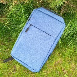 Городской рюкзак “Lifestyle” с USB и отделением для ноутбука до 17.72" Синий