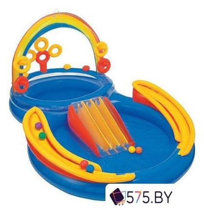 Надувной бассейн Intex Rainbow Ring Play Center 297x193x135 (57453), фото 2