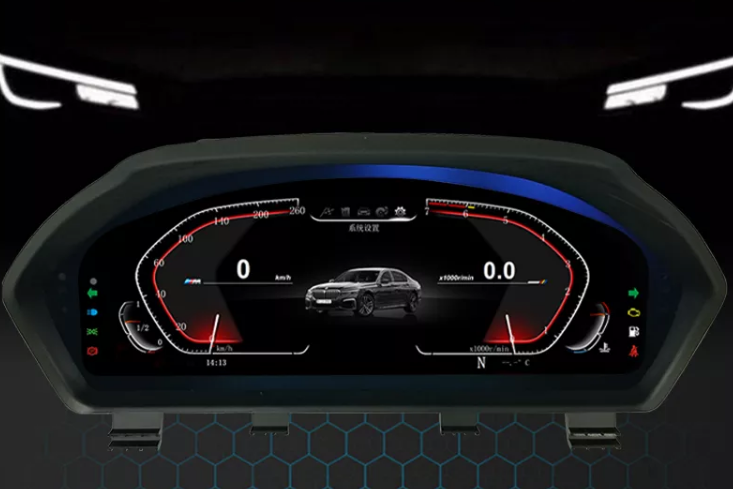 Штатная приборная Lcd панель BMW 3 Series F30/F31 (2013-2017) NBT и EVO система