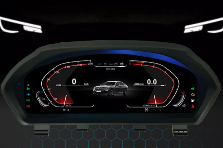 Штатная приборная Lcd панель BMW 3 Series F30/F31 (2013-2017) NBT и EVO система - фото 1 - id-p192340187