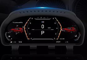 Штатная приборная Lcd панель BMW X6-E71 (2006-2013）CIC и CCC системы