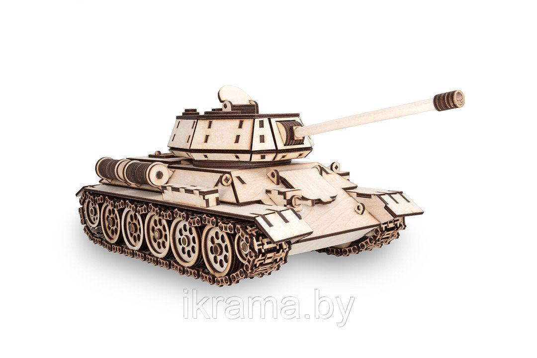 Конструктор 3D-пазл EWA Танк Т-34 - фото 1 - id-p192340297