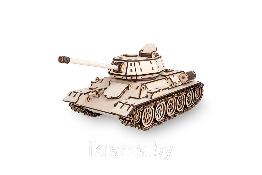 Конструктор 3D-пазл EWA Танк Т-34 - фото 3 - id-p192340297