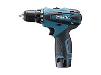 Аккум. дрель-шуруповерт MAKITA DF 330 DWE в чем. (10.8 В, 2 акк., 1.3 А/ч Li-Ion, 2 скор., 24 Нм, шу