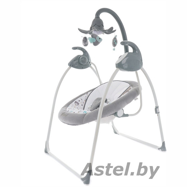 Электрокачели Pituso Carino Мишки (серый) GREY (Питусо Карино) - фото 1 - id-p192342396