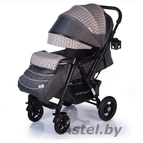 Коляска прогулочная Babyhit SENSE Plus ARROW GREY серые стрелки (перекидная ручка) - фото 2 - id-p192341909