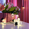 Лофт-гирлянда светодиодная 5 м, черный ПВХ, 20 LED, теплое белое свечение NEON-NIGHT, фото 4