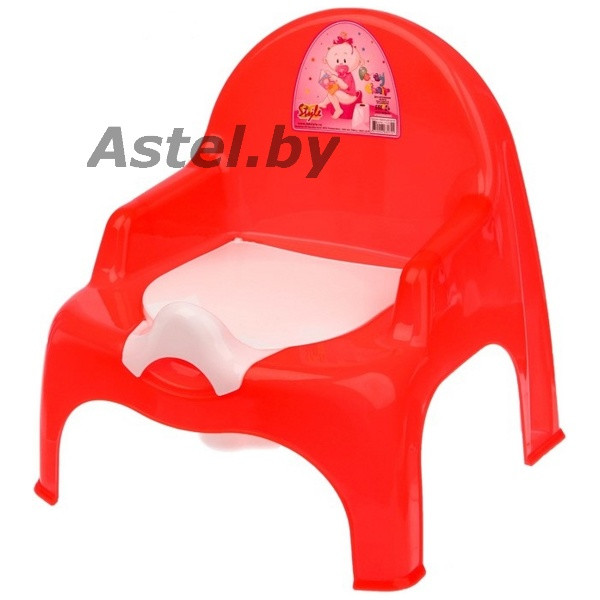 Детский горшок-стульчик Ddstyle (арт.11102) Красный - фото 1 - id-p192341532