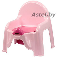 Детский горшок-стульчик Альтернатива М1528 розовый
