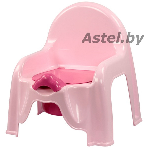 Детский горшок-стульчик Альтернатива М1528 розовый - фото 1 - id-p192341535