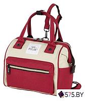 Городской рюкзак Polar 18242 (красный/бежевый)