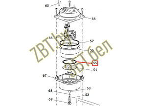 Уплотнительное кольцо для кофемашины DeLonghi 533218, фото 2