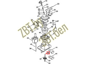 Клапан бойлера для кофеварки DeLonghi 5332289700, фото 3