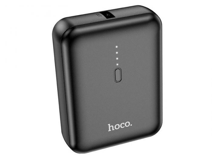 Внешний аккумулятор Hoco Power Bank J96 Strider 5000mAh черный Пауэрбанк для зарядки телефона