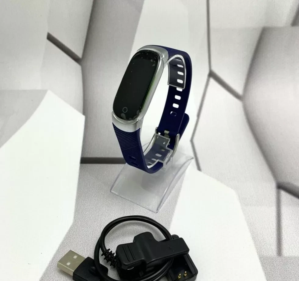 Смарт-браслет Smart Bracelet Unleach Your Run QW16 (синий) - фото 8 - id-p192349645