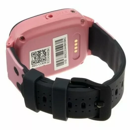 Детские март часы Prolike PLSW15PN / цветной дисплей 1.44" / 400 мАч (розовый с чёрным) - фото 3 - id-p192349646