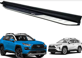 Пороги подножки боковые OEM Toyota RAV4 Side Step 2019+