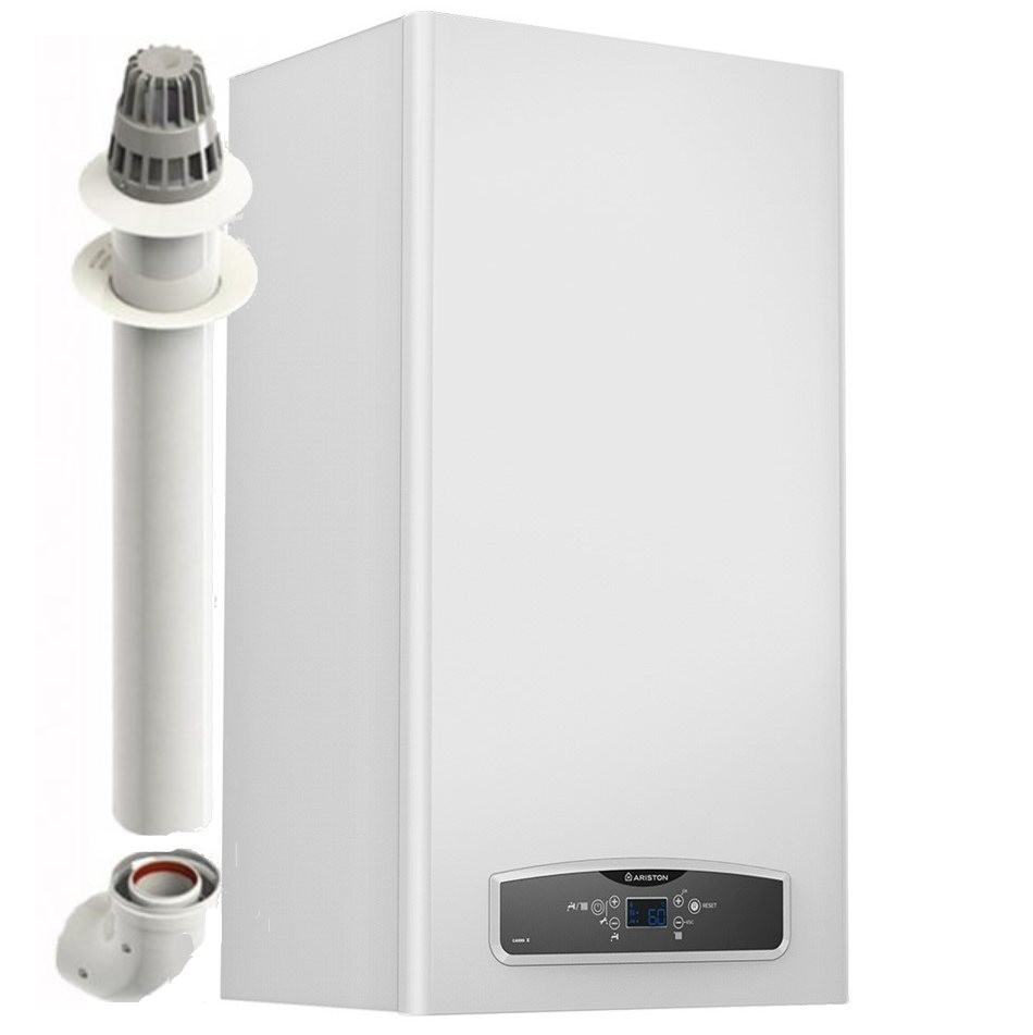 Газовый котел Ariston Cares XC 24 FF NG (с трубой)