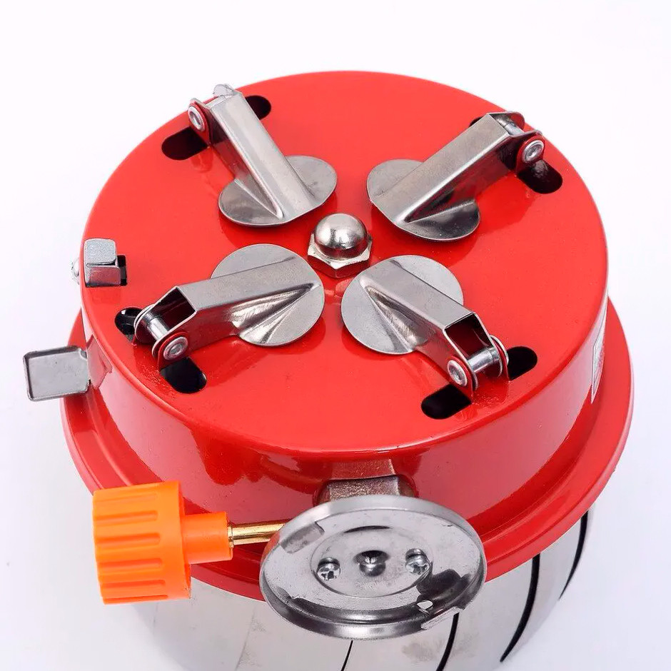 Портативная (туристическая) газовая плита Windproof Camping Stove YC-301 - фото 10 - id-p192374392