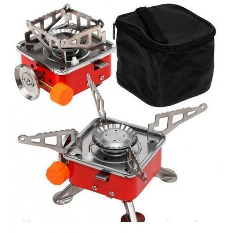 Портативная (туристическая) газовая плита Portable Type Stove YC-201 - фото 2 - id-p192377011