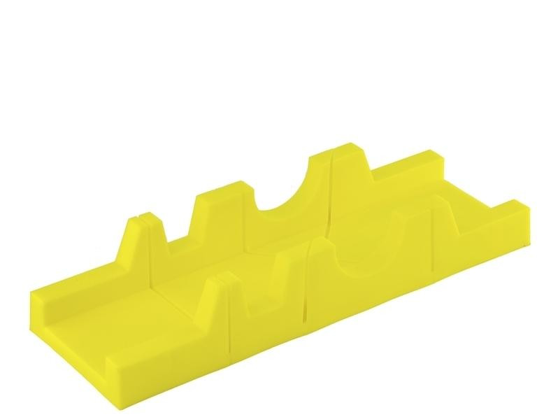 Стусло пластмассовое без пилы желтое 300х65мм Bauwelt 01750-013065