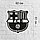 Деревянное панно футбольного клуба Барселона  (40*40 см), фото 2