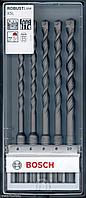 Набор сверл для армированного бетона Bosch ROBUST LINE 5 шт. (6, 6, 8, 8,10 мм, SDS-plus) 2607019932 Германия