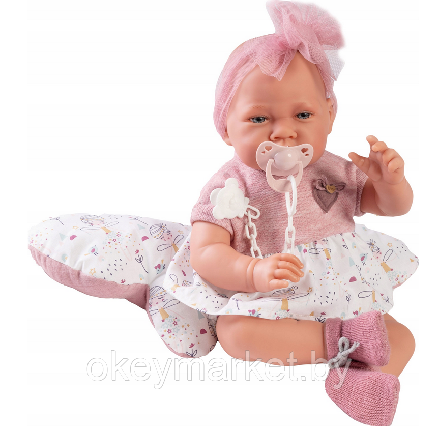 Кукла Antonio Juan мягконабивная Mariposa с подушкой 33224, 40 см