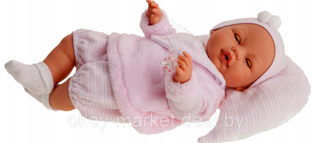 Кукла Antonio Juan Бимба в розовом , 37 см - фото 1 - id-p192422279