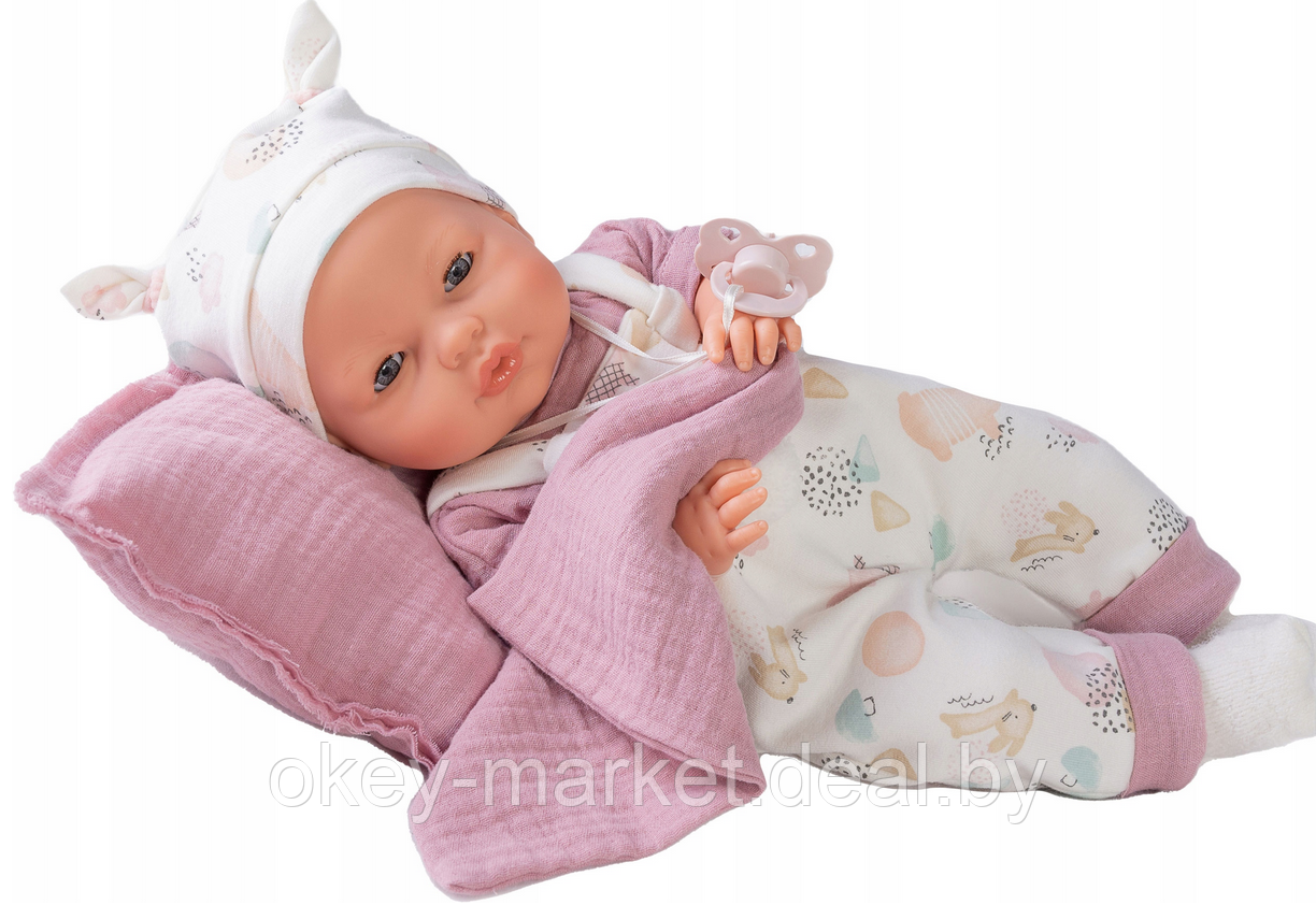 Кукла Antonio Juan Бимба с подушкой , 37 см - фото 4 - id-p192422333
