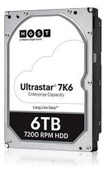 HDD 6 Tb SAS 12Gb/s Western Digital DC HC310 HUS726T6TAL5204 3.5" 7200rpm 256Mb