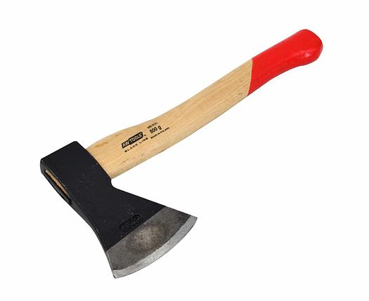 Топор плотницкий с деревянной рукояткой(бук) 0,8 кг, BLACK LINE, AW33052BL, фото 2