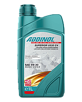 Масло моторное ADDINOL синтетическое Superior 0530 C4, 5W30, 1л. DPF