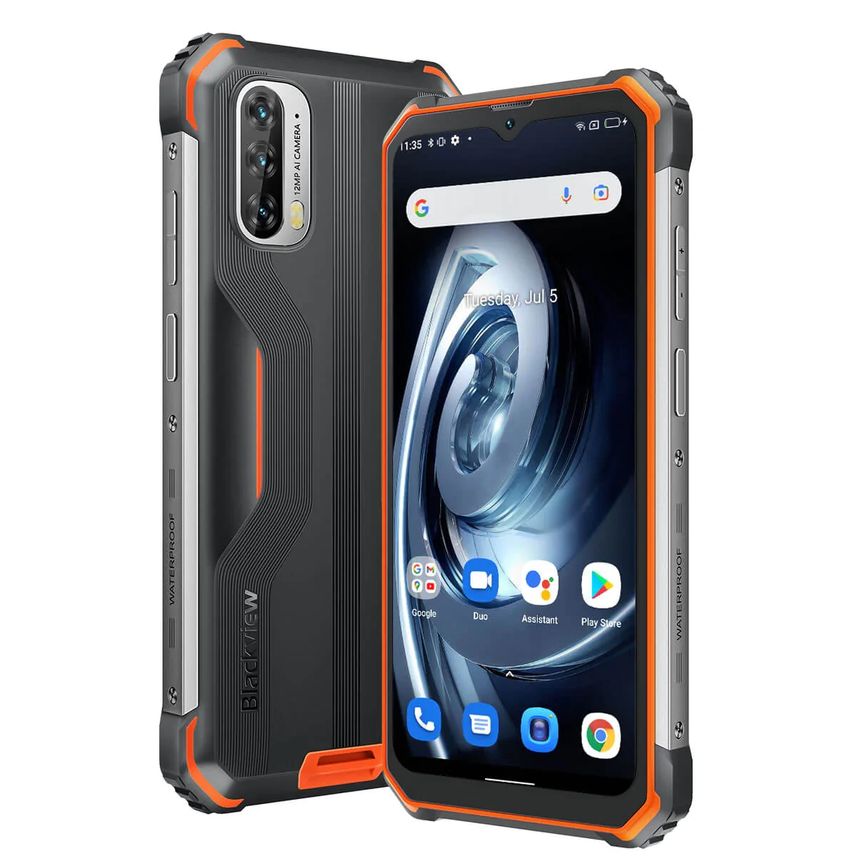 Смартфон Blackview BV7100 Оранжевый - фото 7 - id-p192455377