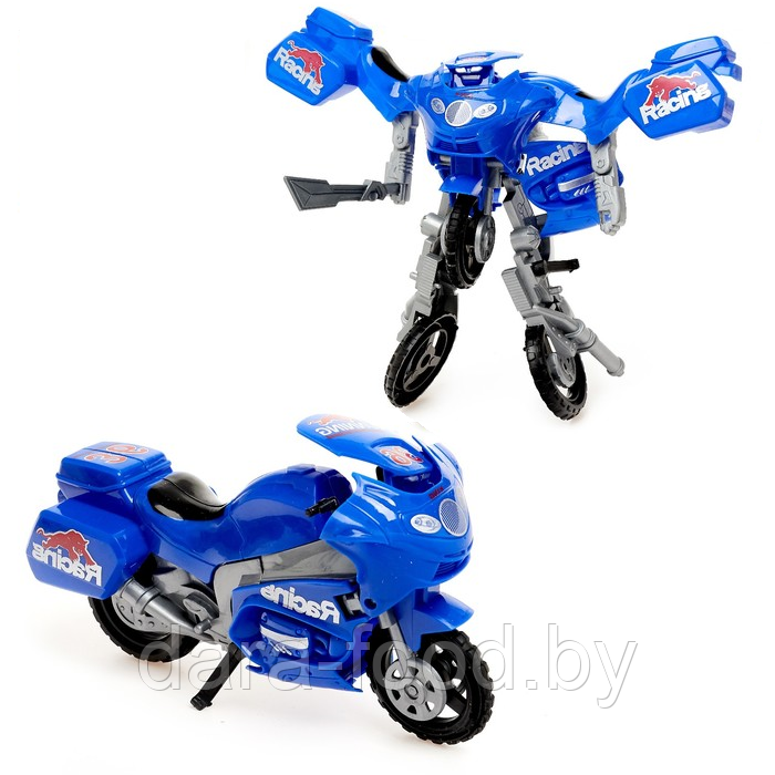 Робот «Мотоцикл», трансформируется, цвета МИКС - фото 1 - id-p192466907