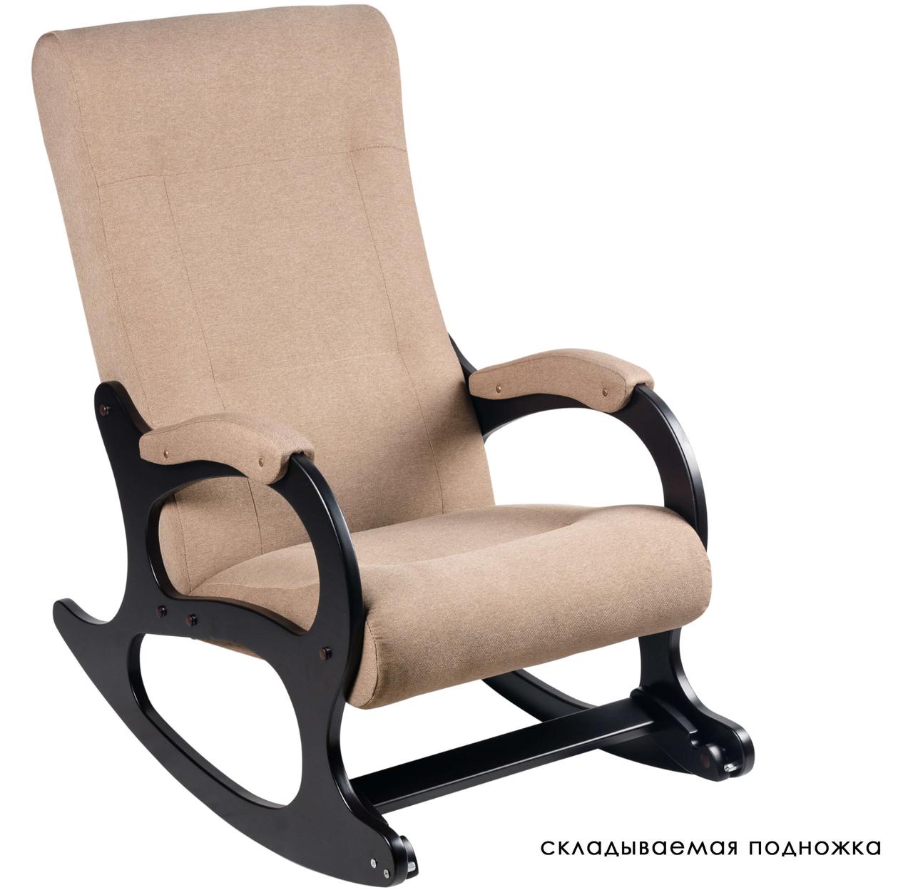 Кресло-качалка Бастион 2 Bahama biscuit (венге ноги) - фото 1 - id-p192489842