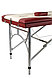 Массажный стол Atlas sport 3-секц алюминиевый STRONG (195x70) Бежевый-бургунди, фото 9