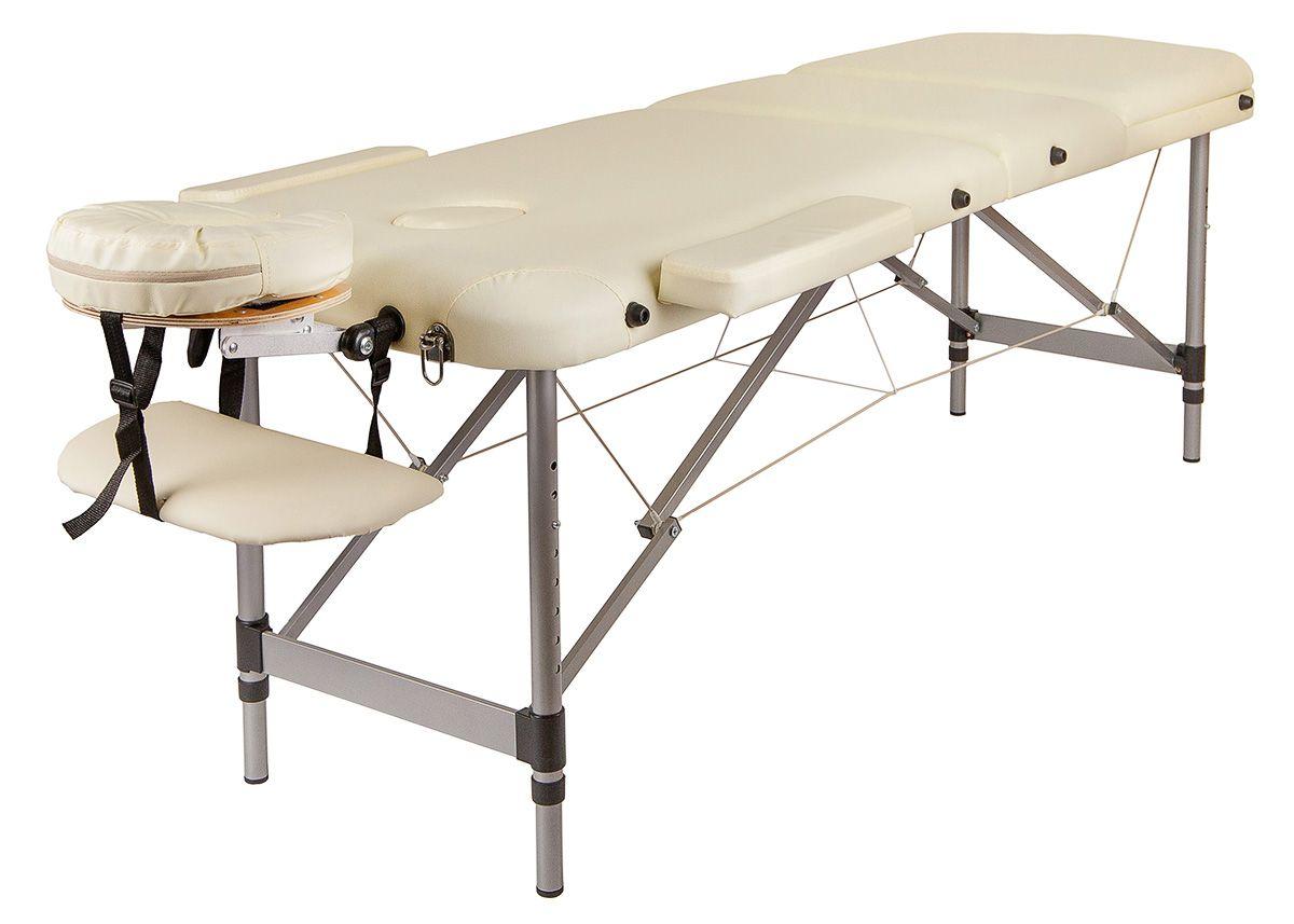 Массажный стол Atlas sport складной 3-х секционный алюминиевый 186х70 см - фото 1 - id-p192490308