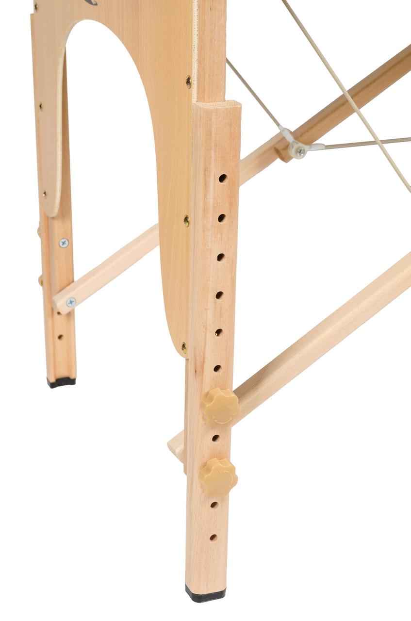 Массажный стол Atlas Sport складной 2-с деревянный 195х70 см - фото 8 - id-p164647565