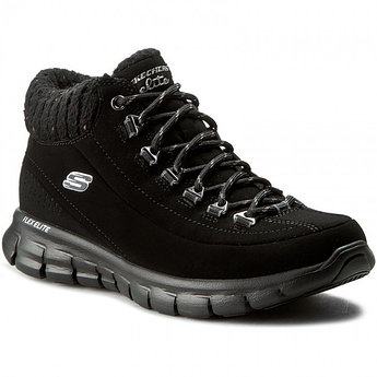 Ботинки женские утепленные SKECHERS SYNERGY- WINTER NIGHTS Women's insulated boots черный