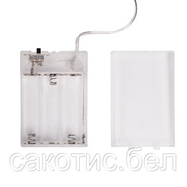 Гирлянда светодиодная «Ретро-лампы» 3 м, белое свечение, батарейки 3хАА - фото 9 - id-p192494879