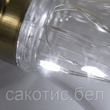 Гирлянда светодиодная «Ретро-лампы» 3 м, белое свечение, батарейки 3хАА - фото 5 - id-p192494879