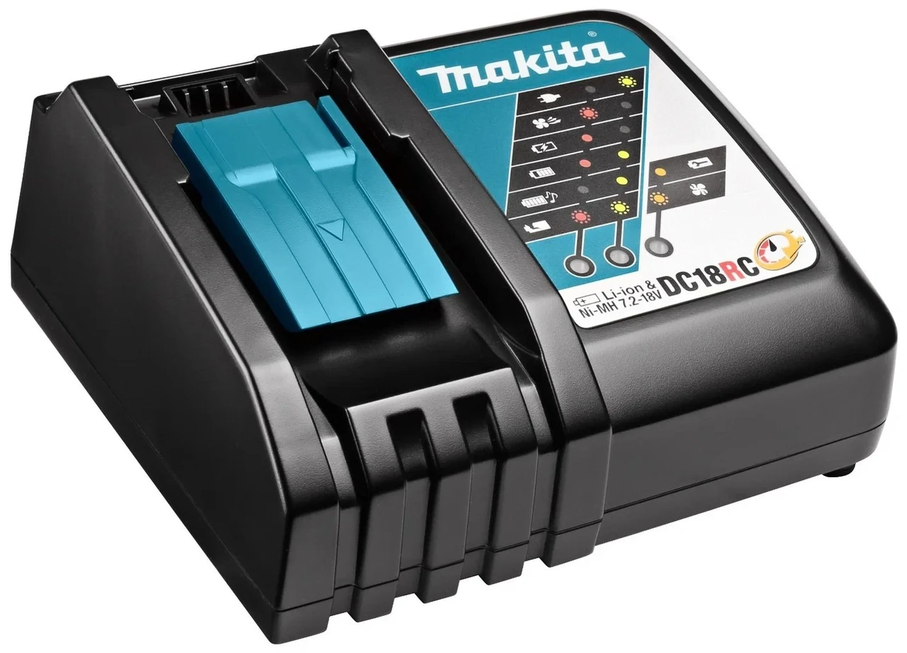 Зарядное устройство Makita DC18RC (9 А, 14.4 - 18 В) - фото 2 - id-p189433167