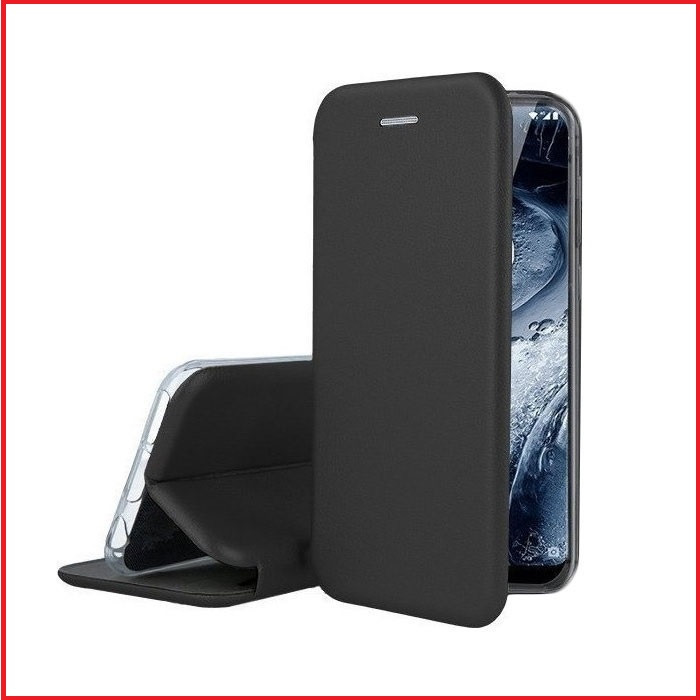 Чехол-книга Book Case для Huawei Nova 5i (черный) - фото 1 - id-p192508171