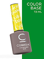 Цветная камуфлирующая база Cosmolac Color Rubber Base №11, 7.5 мл