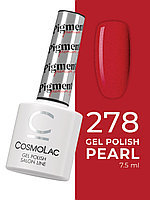 Гель-лак Пигментированный/ CosmoLac Gel polish Pigmented №278 Кислая вишня