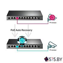 Настраиваемый коммутатор TP-Link TL-SG1210MPE, фото 3