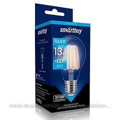 Светодиодная (LED) Лампа FIL : Smartbuy-A60-13W/4000/E27 (SBL-A60F-13-40K-E27); cтрана происхождения - Китай